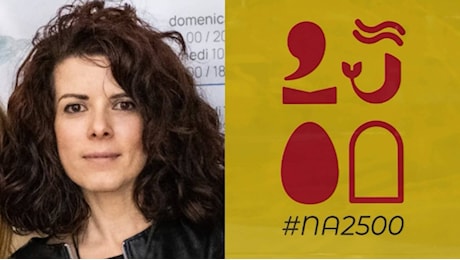 Logo Napoli 2500, l’autrice Rita Zunno: “Vi spiego come l’ho ideato e cosa rappresenta”