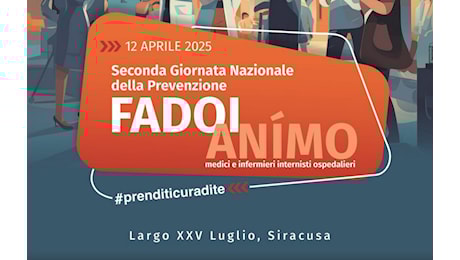 Giornata nazionale della prevenzione, anche l’Asp di Siracusa scende in piazza