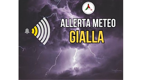 Meteo: Avviso della Protezione Civile per Piogge e Vento forte. Il Bollettino