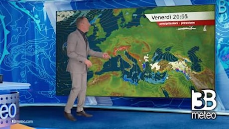 Previsioni meteo video di venerdì 27 dicembre sull'Italia