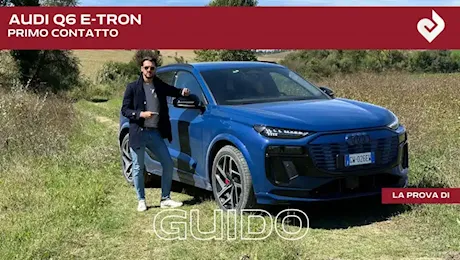 Prova in anteprima Audi Q6 e-tron: il SUV elettrico più avanzato. Informazioni e prezzi