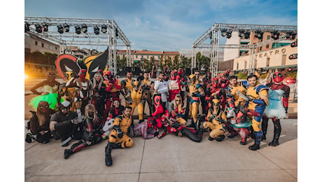 Deadpool & Wolverine, a Milano l’anteprima con i cosplayer