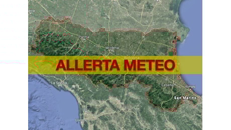 Allerta Meteo Emilia-Romagna: domani temporali, “attenzione nel pomeriggio”