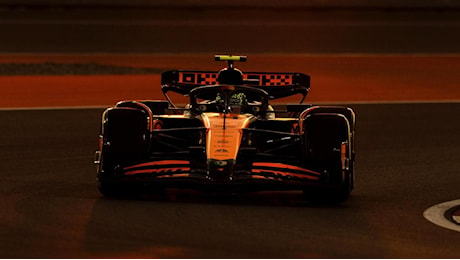 F1 Gp Qatar, Lando Norris in pole della sprint. Quarto Sainz e quinto Leclerc