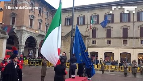 Festa del Tricolore 2025: il video dell’alzabandiera