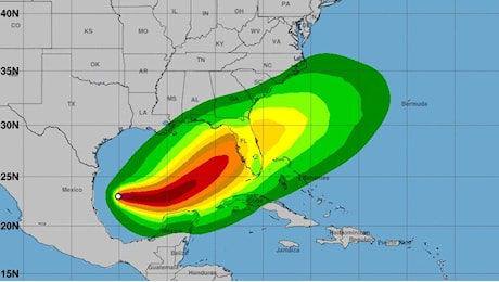 Usa, un altro uragano (Milton) si abbatterà sulla Florida: ecco le mappe. Dichiarato lo Stato di emergenza