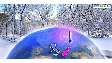 Meteo: ecco l’ondata di freddo più forte da mezzo secolo