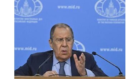 Ucraina, Lavrov: 'Una tregua ora sarebbe inutile'