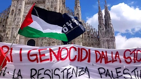 Corteo pro Palestina a Milano: Un applauso ai ragazzi di Amsterdam