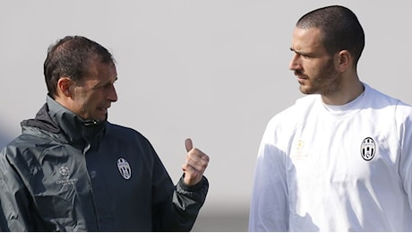 Bonucci e la lite con Allegri nel 2017: Mi diede del coglione, ci hanno dovuti dividere