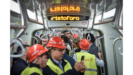 Aperta la M4: previsti 150mila pendolari al giorno. Prolungamenti del metrò: tutti i numeri