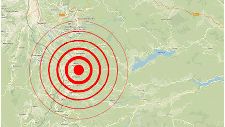 Scossa di terremoto a Cosenza in Calabria di magnitudo 4.2, epicentro a Mangone: trema ancora la regione