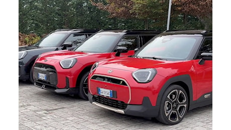 Mini Aceman, il crossover 100% elettrico debutta in Italia