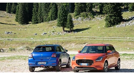 Suzuki presenta la nuova Swift Hybrid 4x4 Allgrip