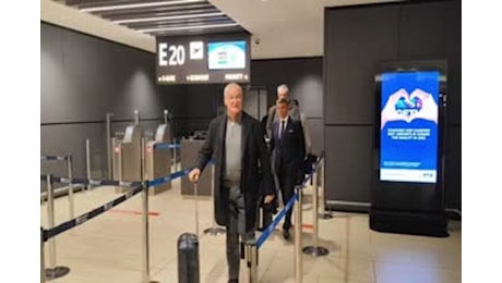 Daje Mister, l'arrivo a Fiumicino di Claudio Ranieri