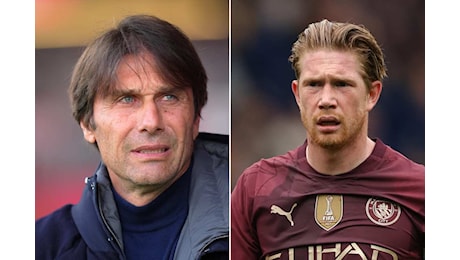 Conte-De Bruyne, destini incrociati? La situazione è chiara
