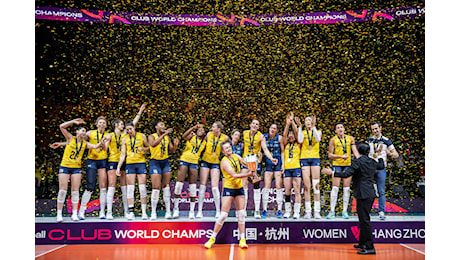 PROSECCO DOC IMOCO CAMPIONE DEL MONDO!! E’ IL TERZO MONDIALE DELLA STORIA, ALTRO 3-0 IN FINALE CON IL TIANJIN-HAAK MVP! – Imoco Volley Conegliano