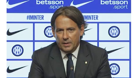 Inter-Como, la conferenza di Inzaghi LIVE