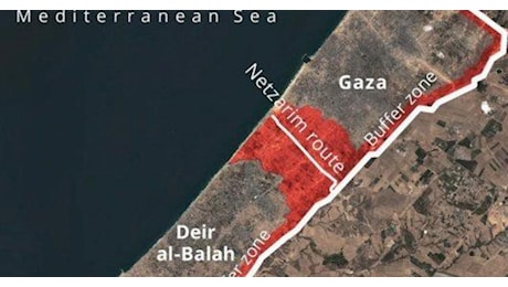 Gaza, Idf: preso il corridoio Morag