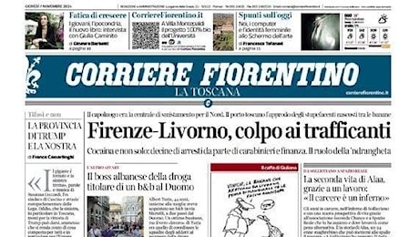 Corriere Fiorentino in apertura: Palladino a Cipro per restare al primo posto