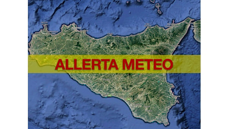 Allerta Meteo Sicilia: previste piogge e forti venti