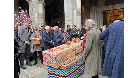 Nella Basilica di Sant’Ambrogio a Milano i funerali di Rosita Missoni