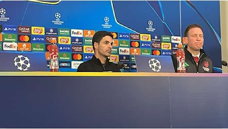 Arsenal, Arteta in conferenza: C'era un rigore anche per noi. Inter così bassa? Non mi ha sorpreso