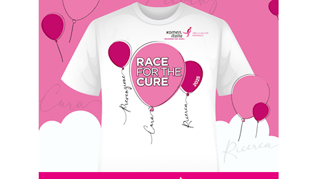 Alla «Race for the cure» la prevenzione (anche) a misura di bambino