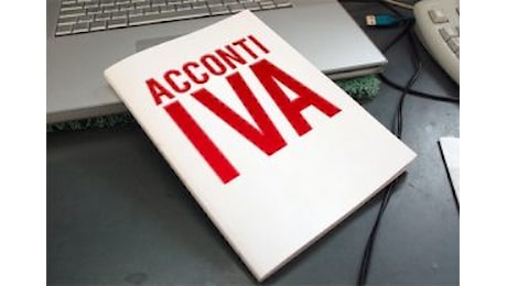 VERSAMENTO DELL’ACCONTO IVA PER L’ANNO 2024