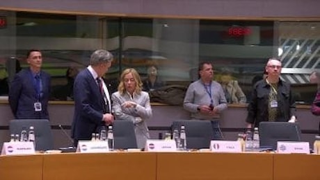 Meloni raffreddata al Consiglio europeo a Bruxelles