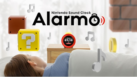 Nintendo presenta Alarmo, la prima sveglia da gaming