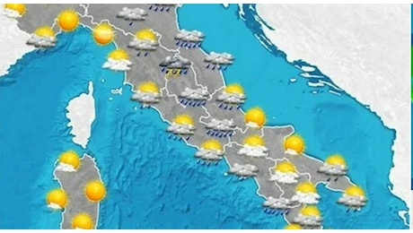 Meteo, forti temporali sul Centro Italia, temperature in calo (fino a 6 gradi in Pianura Padana): quanto durerà