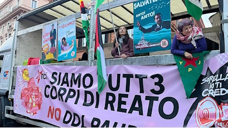 Ddl Sicurezza nel mirino. Corteo contro il governo: Siamo 100mila in piazza