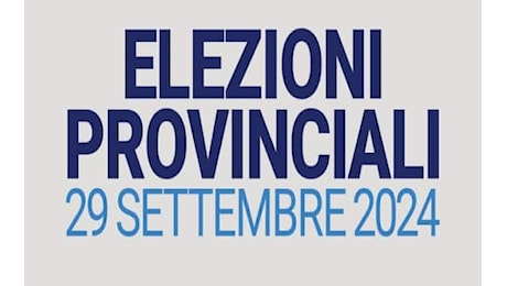 Elezioni provinciali 2024, i risultati e i presidenti eletti