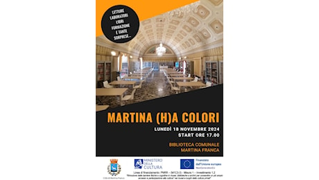 Martina (H)a Colori: un pomeriggio dedicato all’arte, alla cultura e all’inclusione