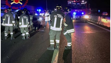 C’E’ IN MORTO. Grave incidente in autostrada tra Capua e Caianello