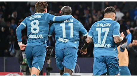 Lukaku e McTominay hanno 'creato' più della metà dei gol del Napoli, il dato incredibile