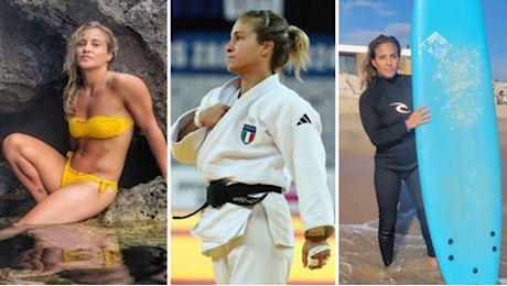 Odette Giuffrida tra judo, crossfit, surf, la pizza e il tatuaggio con sua mamma