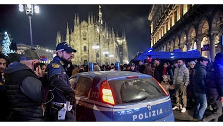 Capodanno a Milano, 50 ‘espulsi’ dalla movida ma senza aver fatto reati