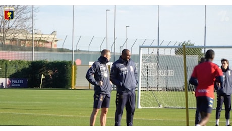 VIDEO / Bravo Mario!. Vieira dirige il suo primo allenamento con il Genoa