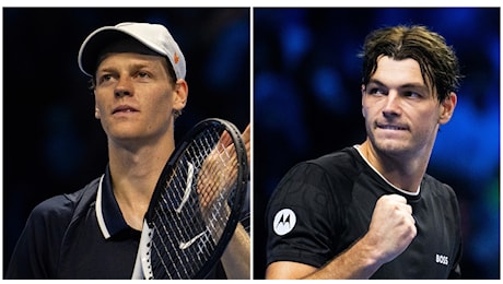 Sinner contro Fritz: orario, data e dove vedere la partita delle Atp Finals in tv e streaming