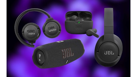 JBL da 20,99€ su Amazon: sconti sensazionali sui migliori articoli premium