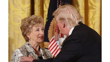 Linda McMahon avrà un ruolo chiave nella nuova amministrazione di Trump