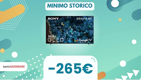 Questa COLOSSALE Sony Bravia con schermo OLED oggi costa 265€ in meno!