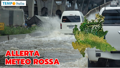 Allerta meteo rossa in Lombardia per le prossime ore e domani 8 ottobre