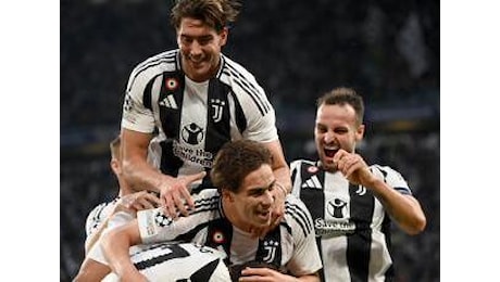 Juve - Psv 3 - 1, show bianconero in Champions League