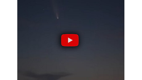 Sicilia: lo spettacolo della Cometa nei cieli di Siracusa, il Video