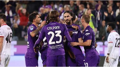 LECCE-FIORENTINA, Succede di tutto: al 45' è 3-0 viola