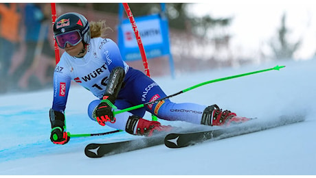 Sci Alpino, Sofia Goggia fa un ottimo quinto posto nel gigante di Kranjska Gora