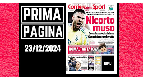 Prima pagina Corriere dello Sport: “Cardinale, frecciata all’Inter”